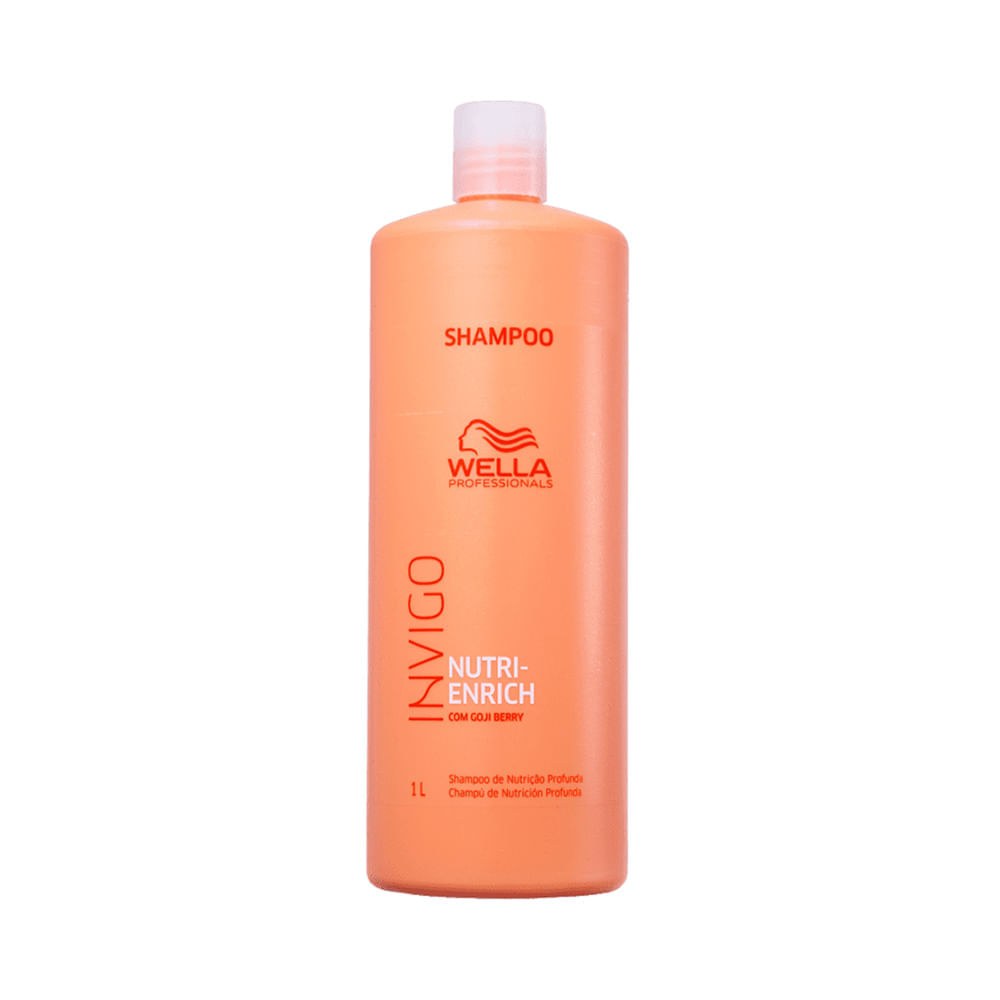 Kit Wella Professionals Invigo Nutri Enrich - Shampoo 1000 ml + Máscara 500 ml + Óleo 100 ml — imagem 4 | Drogaria Taveira
