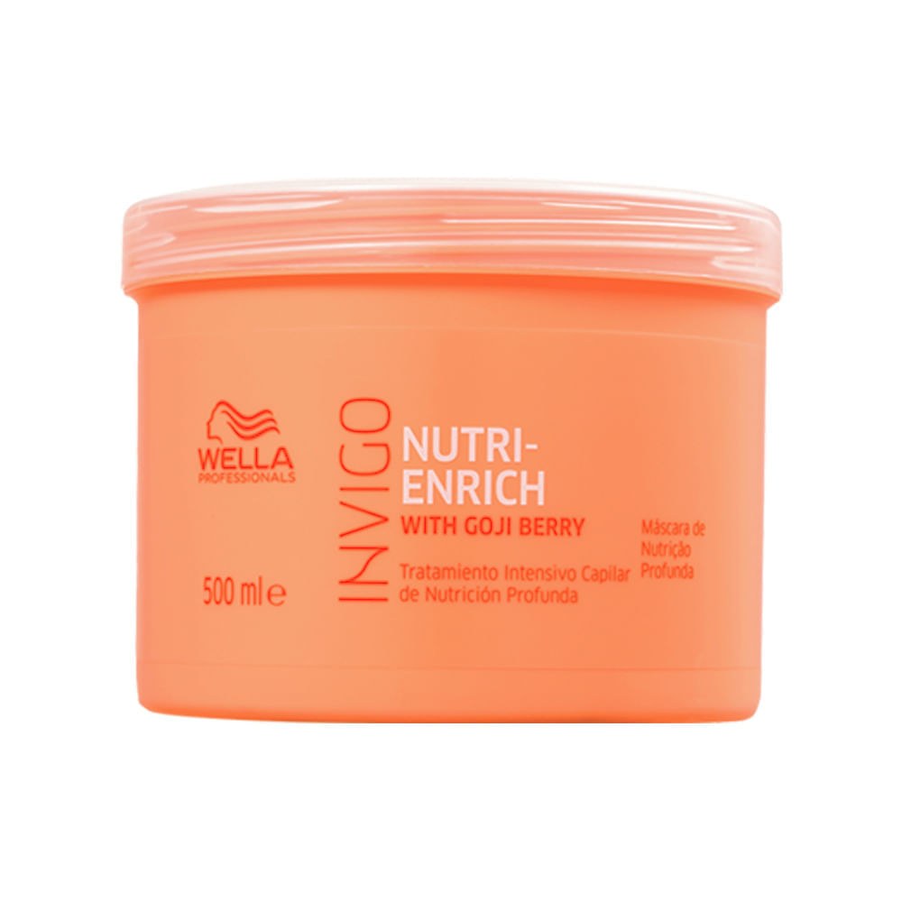Kit Wella Professionals Invigo Nutri Enrich - Shampoo 1000 ml + Condicionador 1000 ml + Máscara 500 ml — imagem 2 | Drogaria Taveira