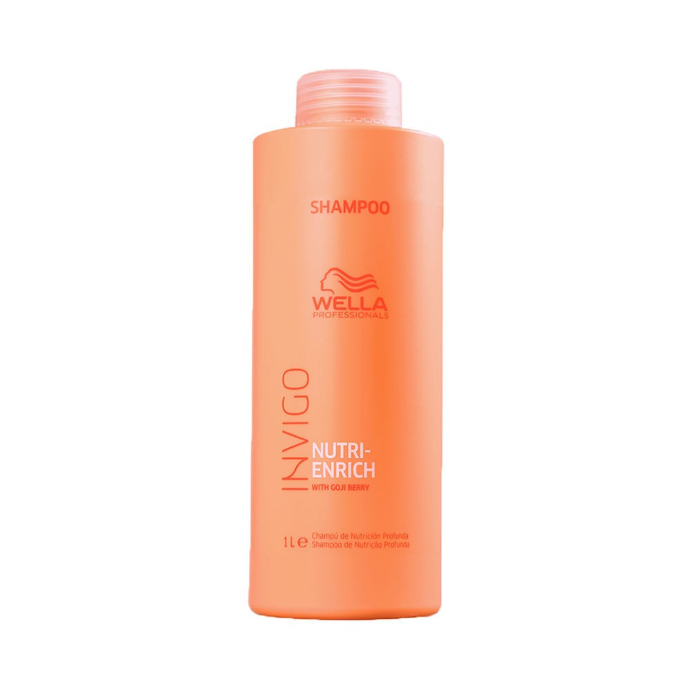 Kit Wella Professionals Invigo Nutri Enrich - Shampoo 1000 ml + Condicionador 1000 ml + Máscara 500 ml — imagem 4 | Drogaria Taveira