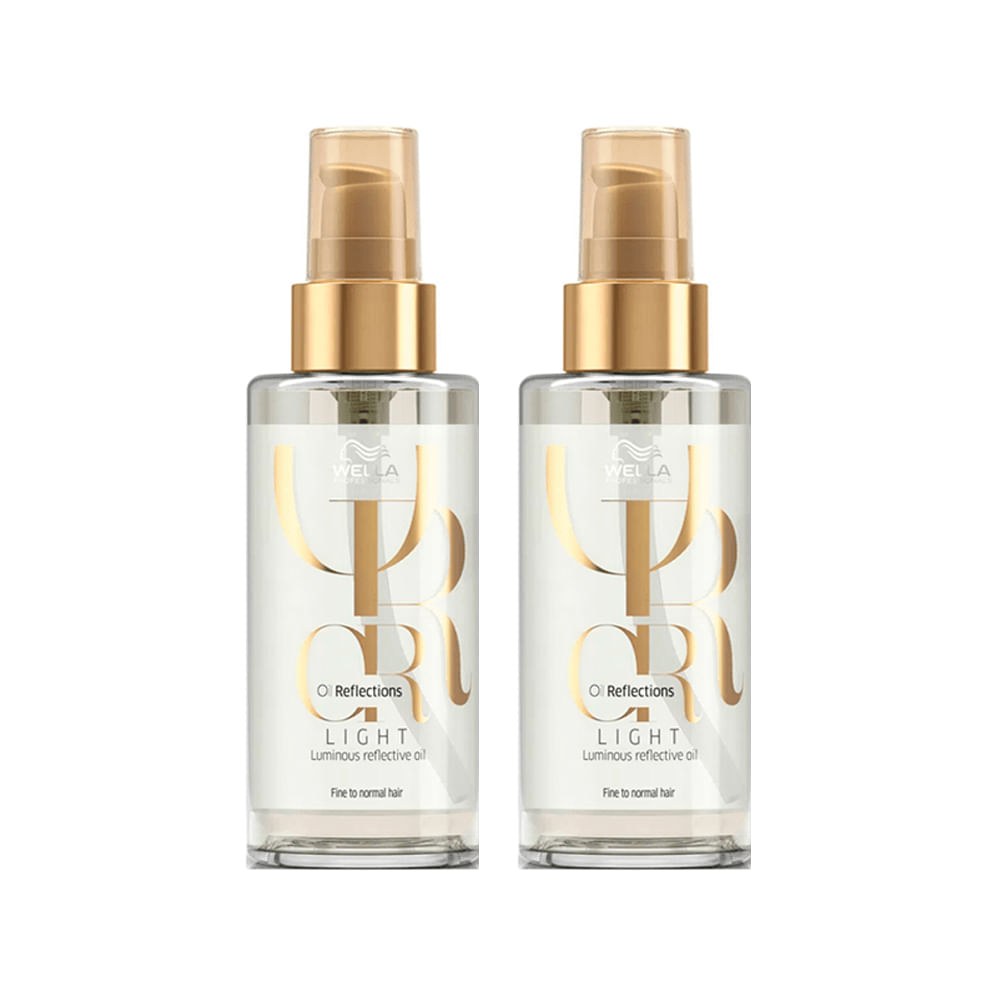 Kit Wella Professionals Oil Reflections Light Óleo Capilar 100 ml - 2 Unidades — imagem 2 | Drogaria Taveira