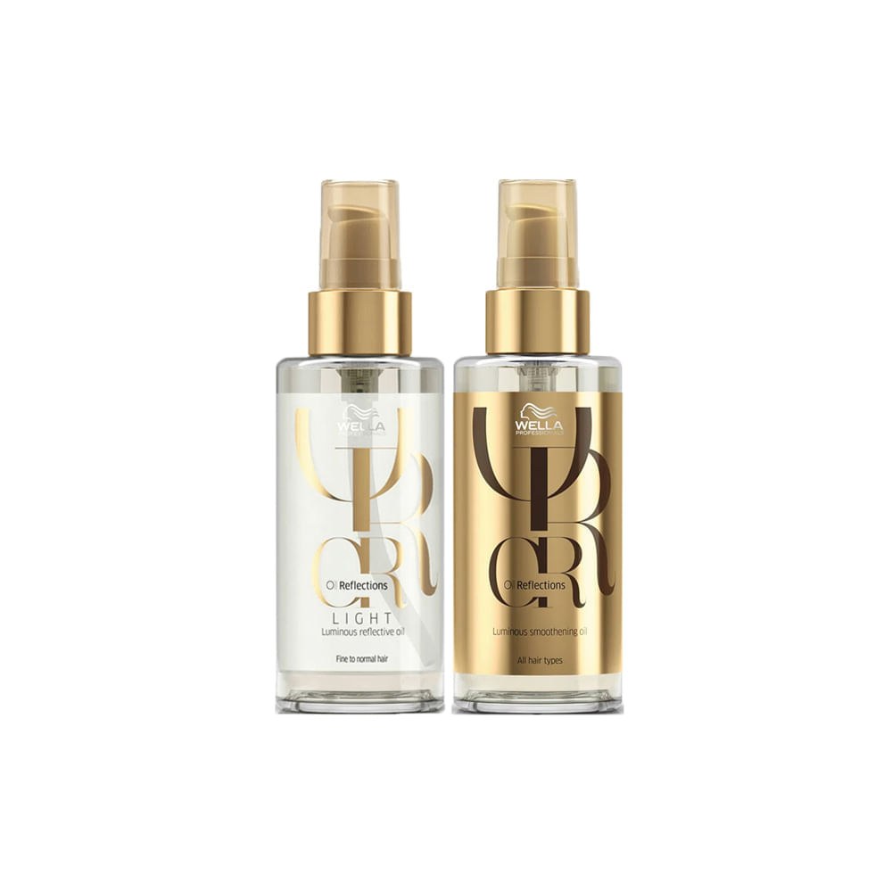Kit Wella Professionals Oil Reflections - Óleo 100 ml + Óleo Light 100 ml — imagem 3 | Drogaria Taveira