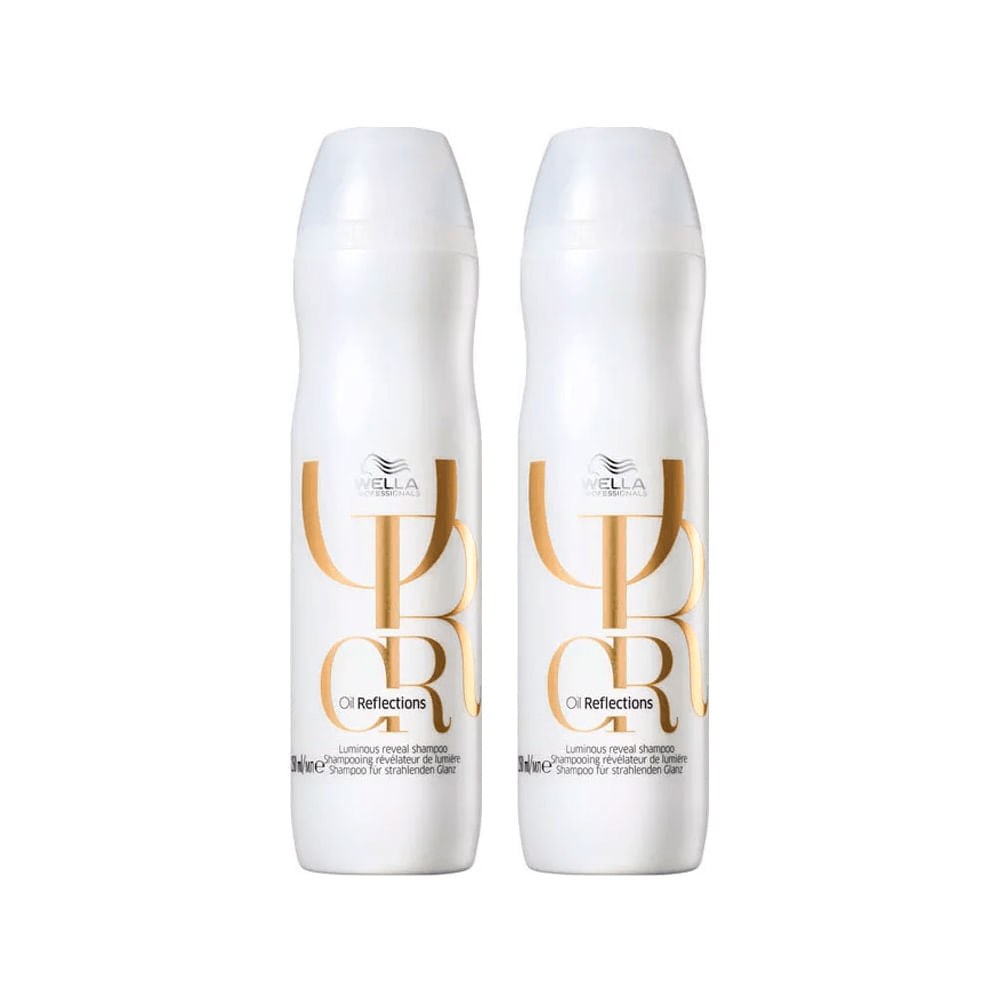Kit Wella Professionals Oil Reflections Shampoo 250 ml - 2 Unidades — imagem 2 | Drogaria Taveira