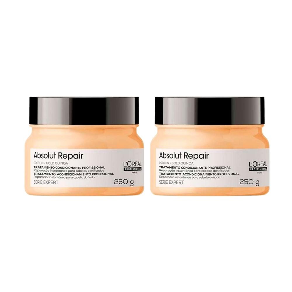 L'Oréal Absolut Repair Gold Quinoa - Kit 2 Máscaras Capilares - 500g cada — imagem 2 | Drogaria Taveira