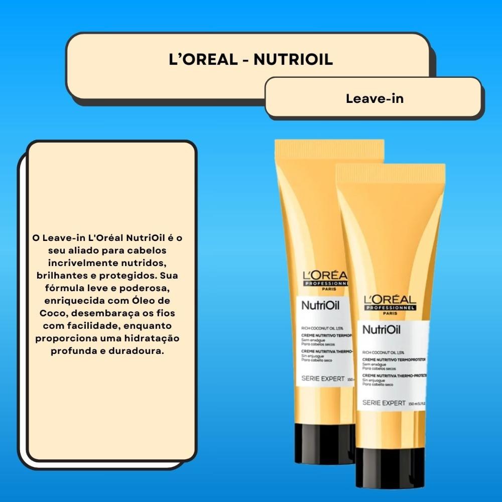 L'Oréal NutriOil - Kit 2 Leave-in - 150ml cada — imagem 3 | Drogaria Taveira