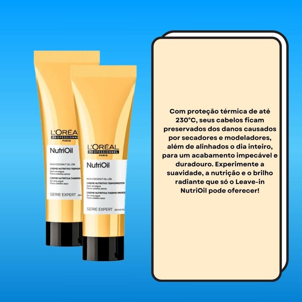 L'Oréal NutriOil - Kit 2 Leave-in - 150ml cada — imagem 4 | Drogaria Taveira