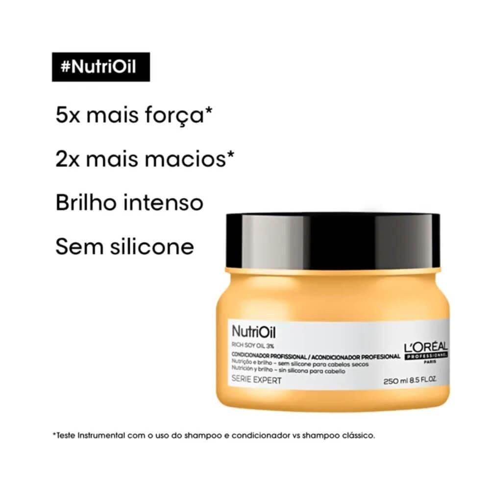 L'Oréal NutriOil - Máscara Capilar 250g — imagem 4 | Drogaria Taveira