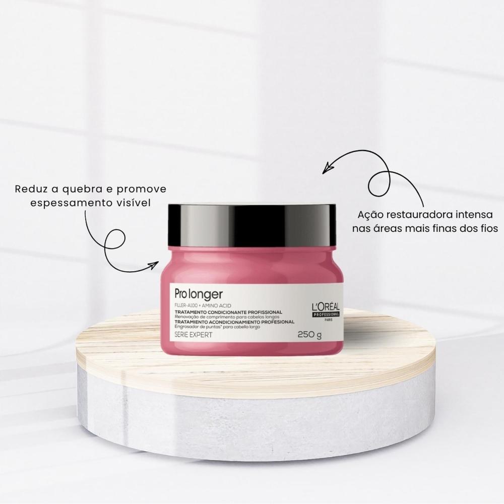 L'Oréal - Pro Longer Kit Shampoo e Máscara - 300ml/250ml — imagem 2 | Drogaria Taveira