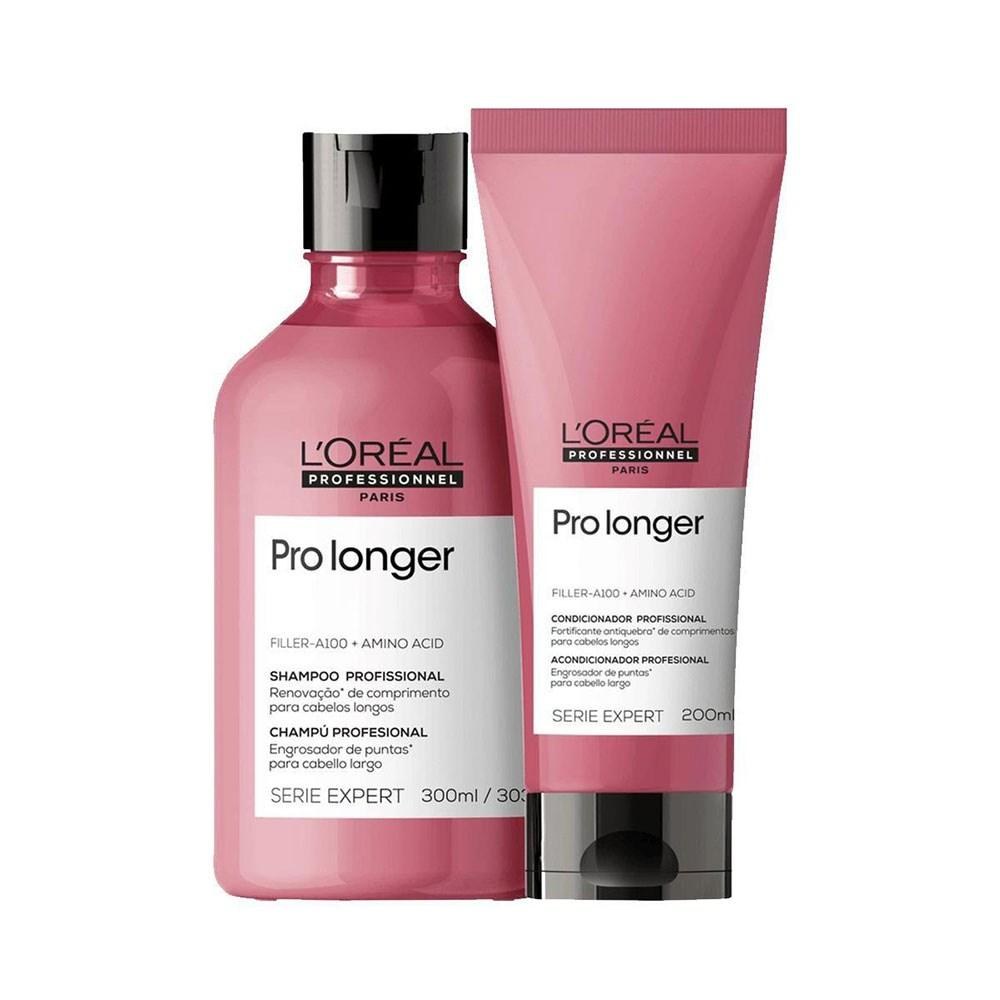 L'Oréal Pro Longer - Shampoo 300ml + Condicionador 200ml — imagem 3 | Drogaria Taveira