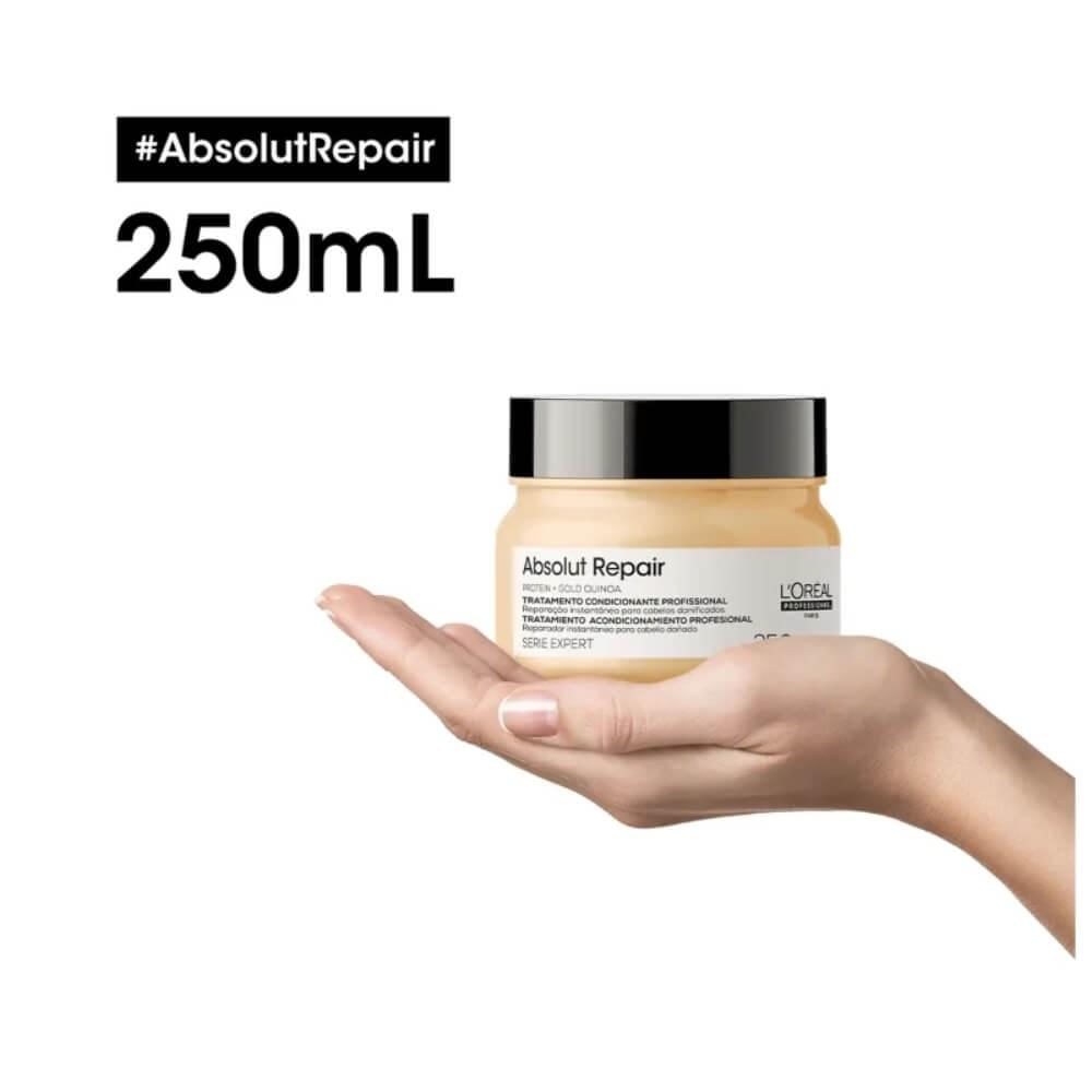 L'Oréal Professionnel Absolut Repair Gold Quinoa Máscara 250g — imagem 3 | Drogaria Taveira