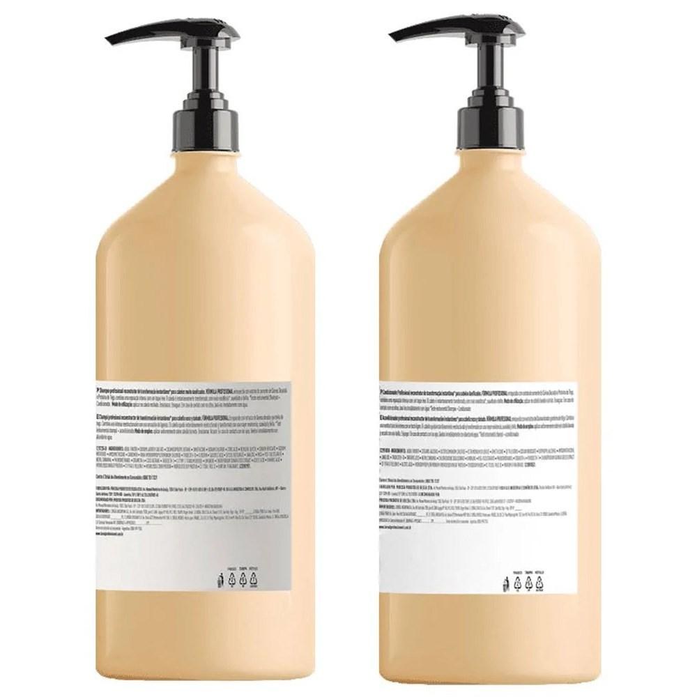 L'Oréal Professionnel Absolut Repair Gold Quinoa - Shampoo 1,5L + Condicionador 1,5L — imagem 3 | Drogaria Taveira