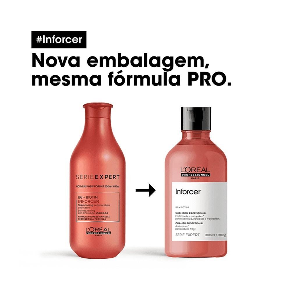 L'Oréal Professionnel - Inforcer - Shampoo - 300ml — imagem 3 | Drogaria Taveira