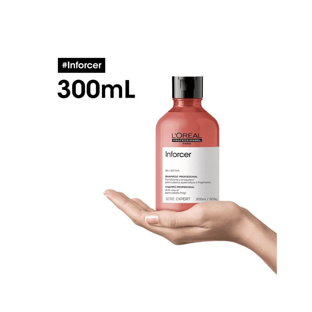 L'Oréal Professionnel - Inforcer - Shampoo - 300ml — imagem 4 | Drogaria Taveira