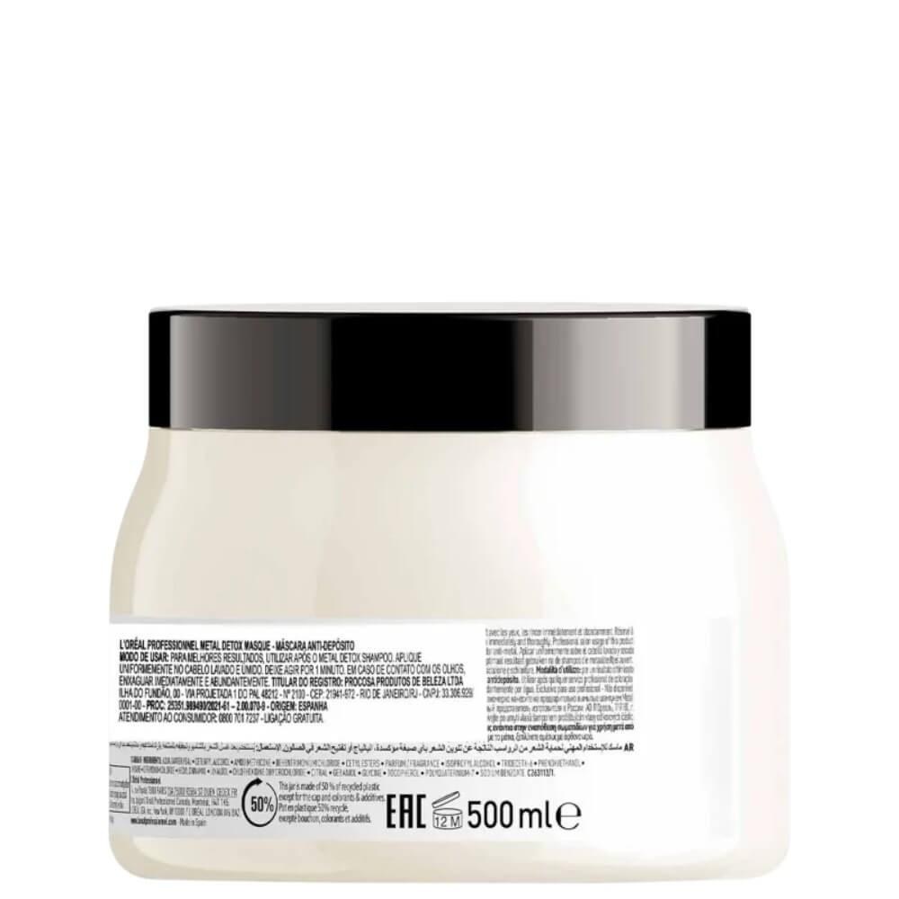 L'Oréal Professionnel Metal Detox - Máscara Capilar 500ml — imagem 2 | Drogaria Taveira