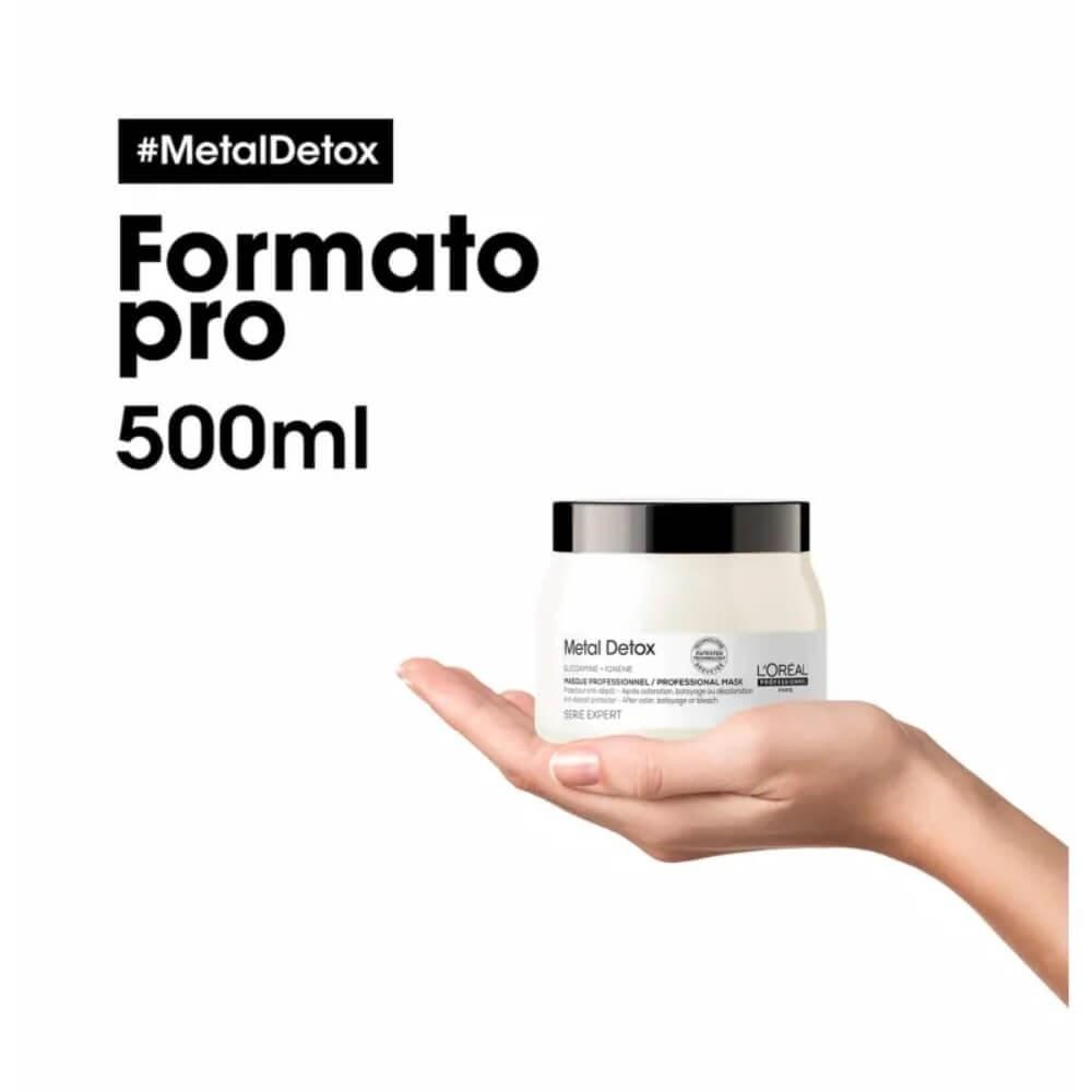 L'Oréal Professionnel Metal Detox - Máscara Capilar 500ml — imagem 3 | Drogaria Taveira