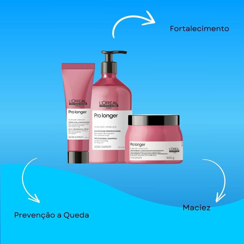 L'Oréal Professionnel - Serie Expert Pro Longer Preenchimento de Pontas - Kit Tratamento Capilar - 3 Produtos — imagem 2 | Drogaria Taveira