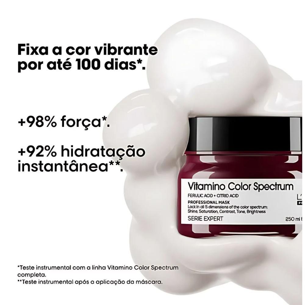 L'Oréal Professionnel Vitamino Color Spectrum - Máscara 250ml — imagem 4 | Drogaria Taveira
