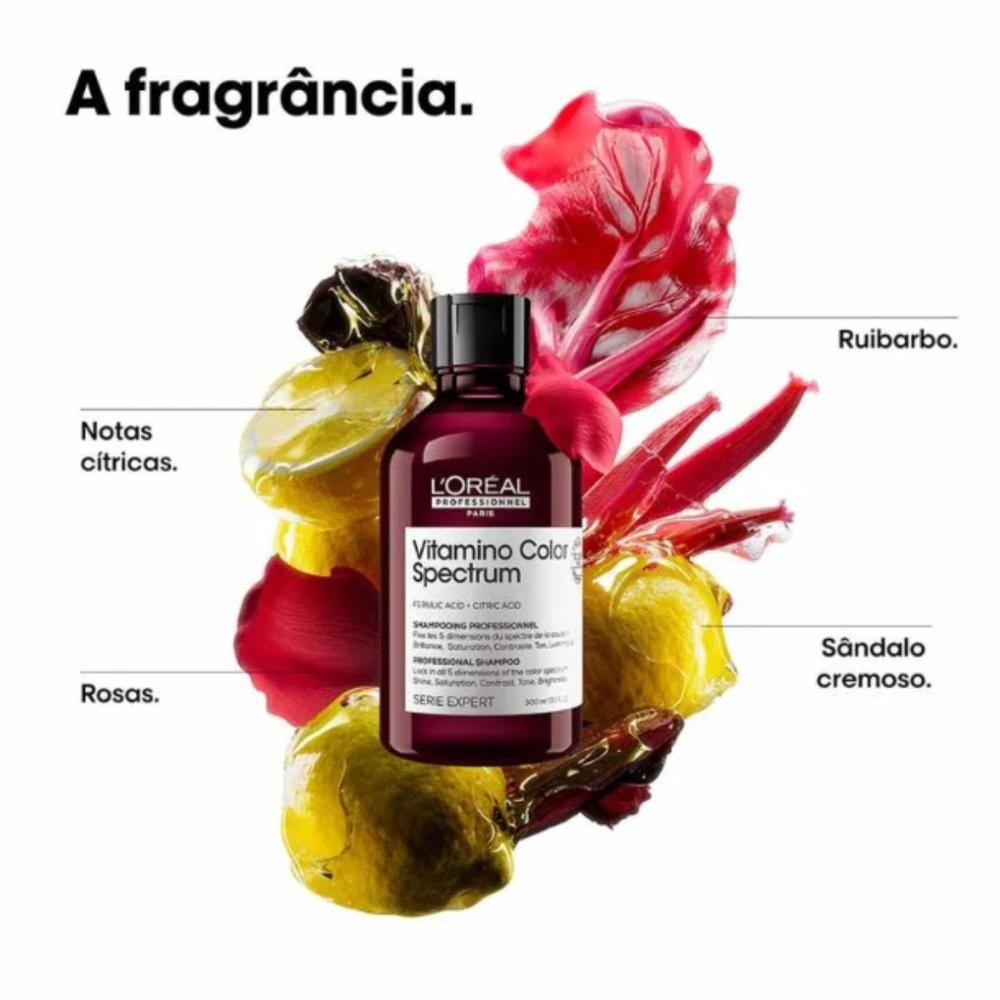 L'Oréal Professionnel Vitamino Color Spectrum - Shampoo 300ml — imagem 3 | Drogaria Taveira