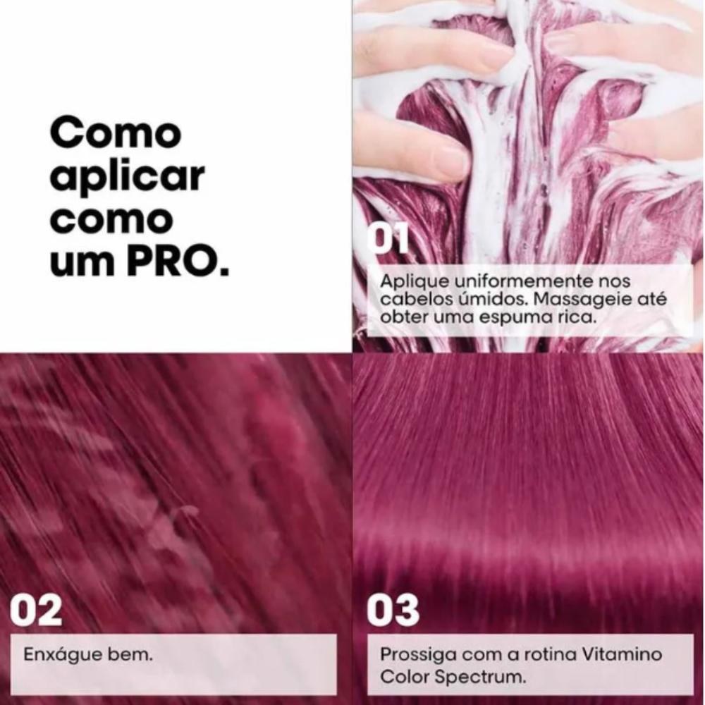 L'Oréal Professionnel Vitamino Color Spectrum - Shampoo 300ml — imagem 4 | Drogaria Taveira