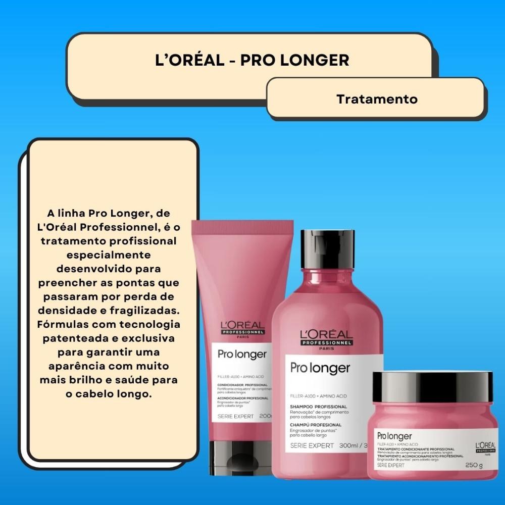 L'Oréal Serie Expert Pro Longer - Kit Home Care (3 Produtos) — imagem 2 | Drogaria Taveira