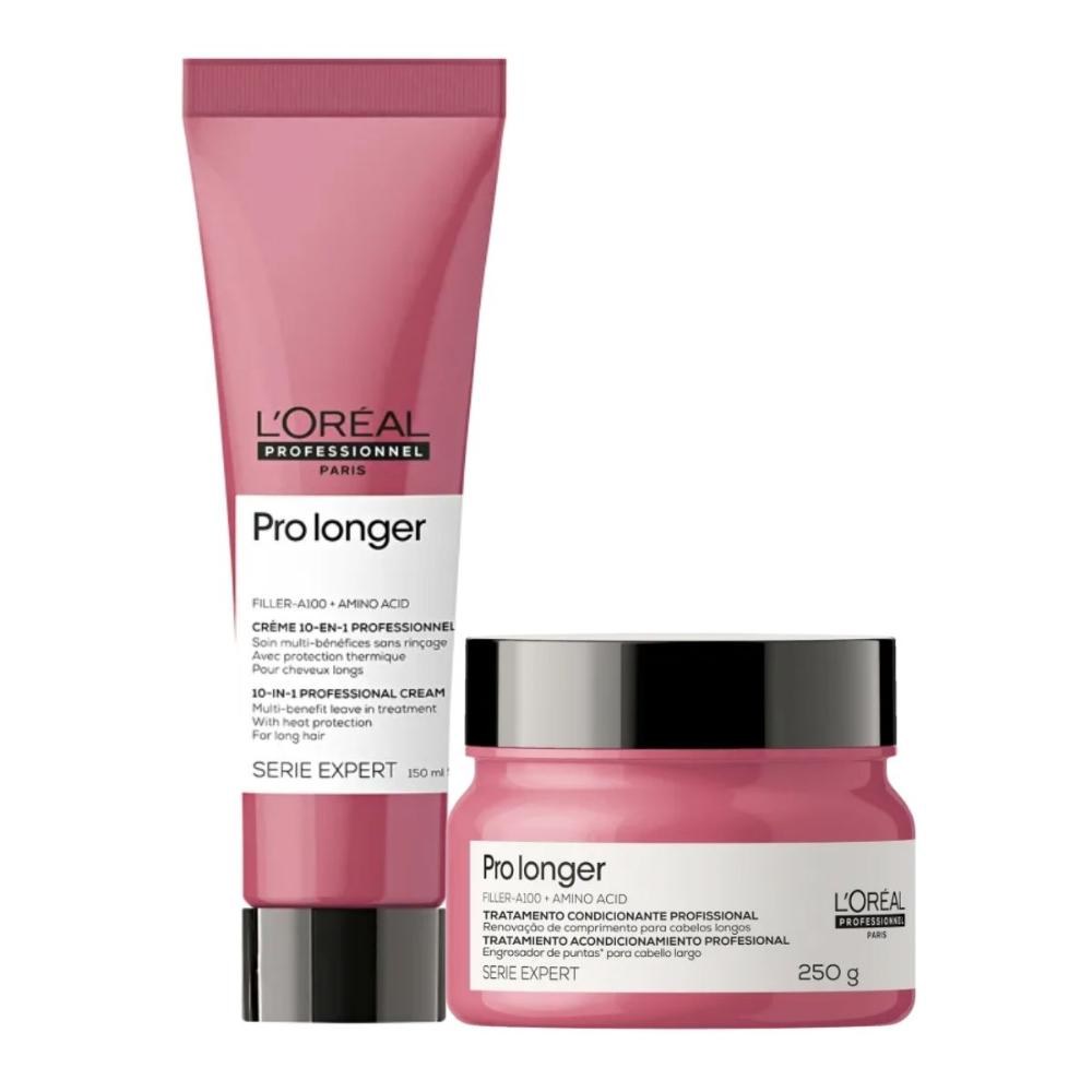 L'Oréal Serie Expert Pro Longer - Kit Máscara 250g + Leave-in 150ml — L'Oréal | Drogaria Taveira