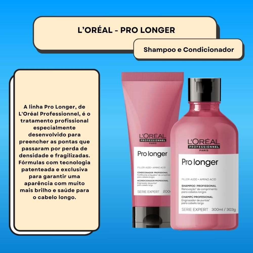 L'Oréal Serie Expert Pro Longer - Shampoo 300ml + Condicionador 200ml — imagem 2 | Drogaria Taveira