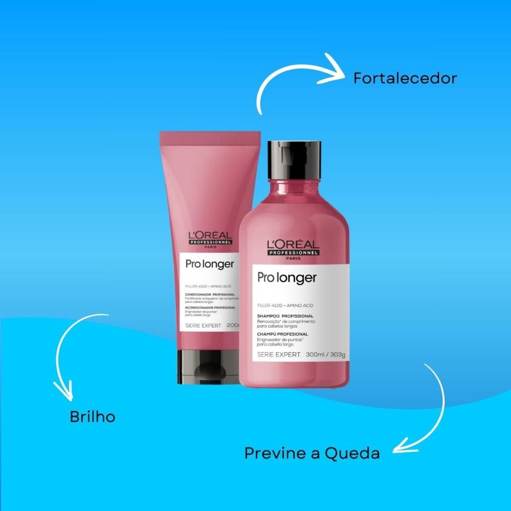 L'Oréal Serie Expert Pro Longer - Shampoo 300ml + Condicionador 200ml — imagem 4 | Drogaria Taveira