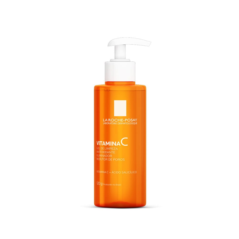 La Roche-Posay - Vitamina C - Gel de Limpeza Facial Antioxidante Iluminador Redutor de Poros - 120g — imagem 2 | Drogaria Taveira