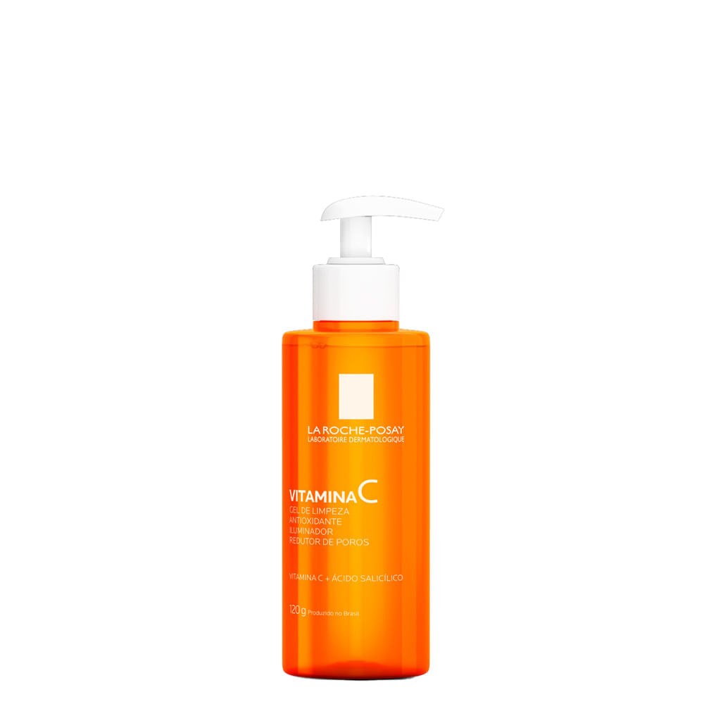 La Roche-Posay - Vitamina C - Gel de Limpeza Facial Antioxidante Iluminador Redutor de Poros - 120g — imagem 4 | Drogaria Taveira