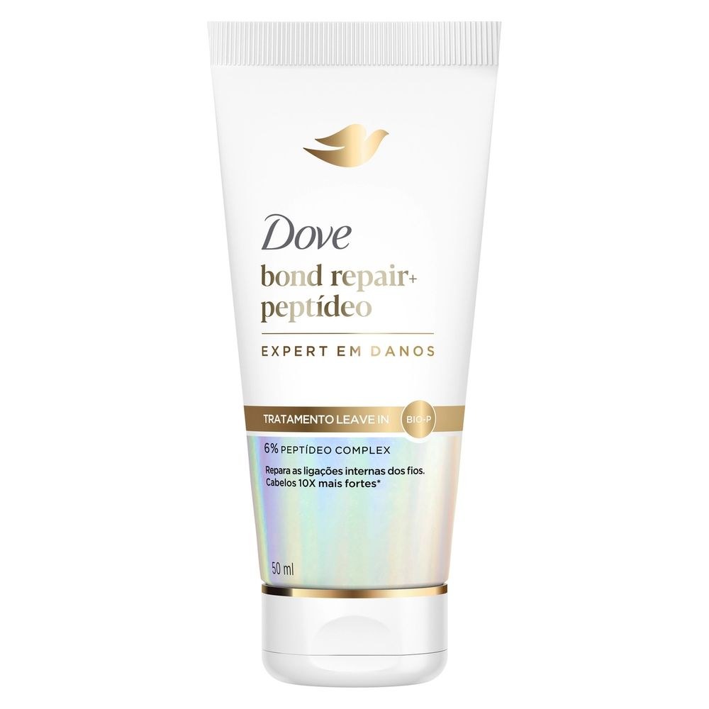 Leave-in Dove Bond Repair + Peptídeo 50ml — imagem 2 | Drogaria Taveira