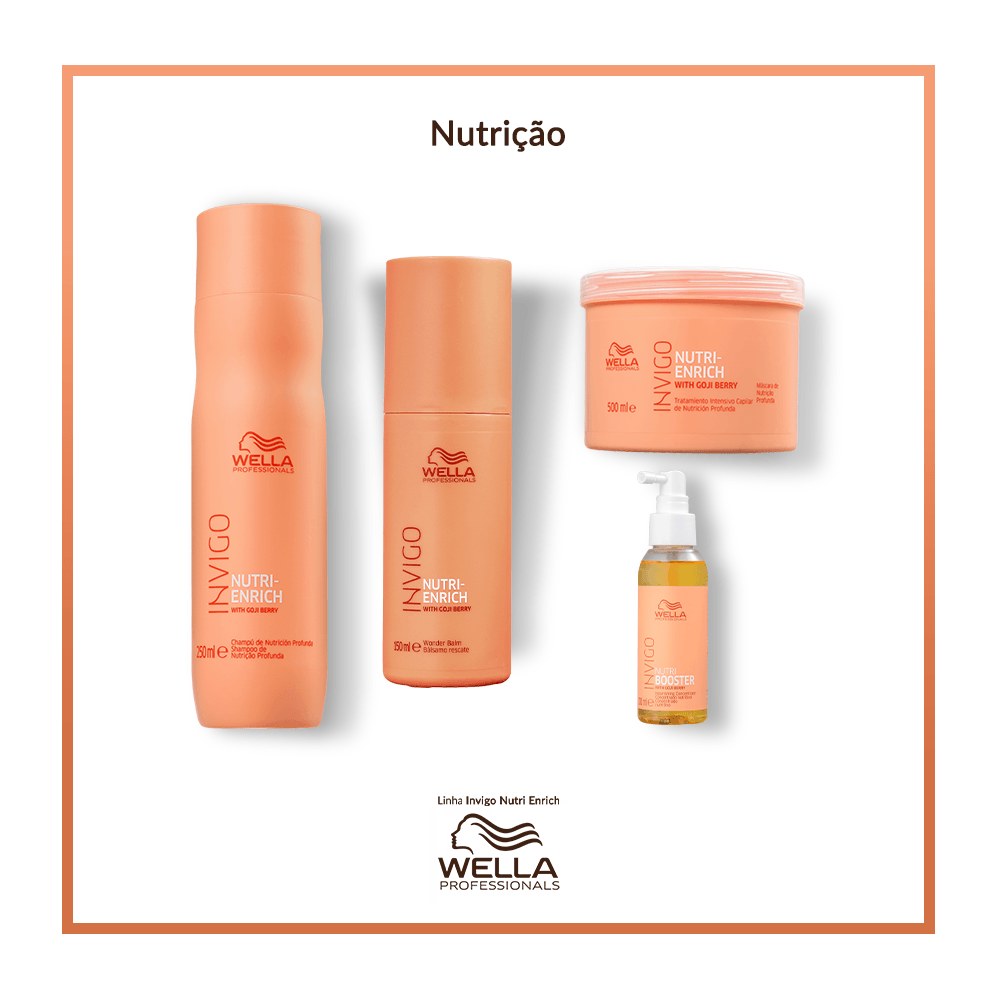 Leave-in Wella Professionals Invigo Nutri Enrich Wonder Balm 150 ml — imagem 4 | Drogaria Taveira