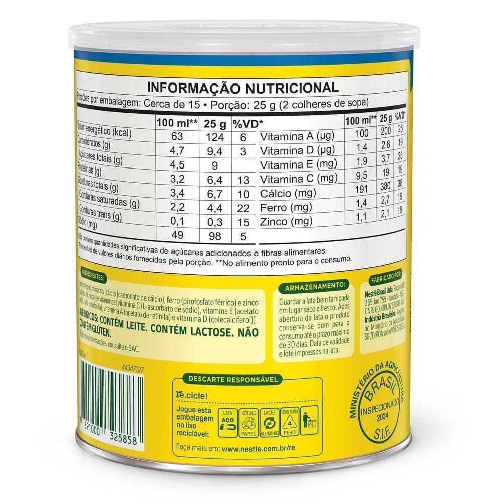 Leite Em Pó Ninho Integral 380g — imagem 3 | Drogaria Taveira