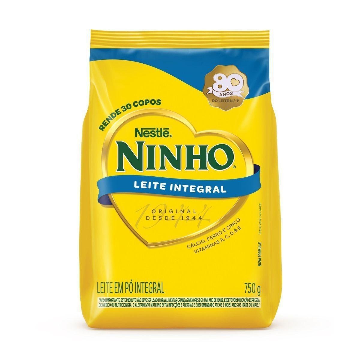 Leite em Pó Ninho Integral Sachet 750g — imagem 2 | Drogaria Taveira