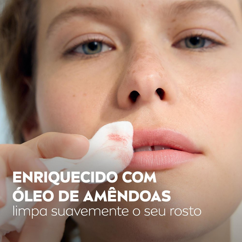 Lenço Demaquilante Nivea 3 em 1 Ação Hidratante 25 unidades — imagem 4 | Drogaria Taveira