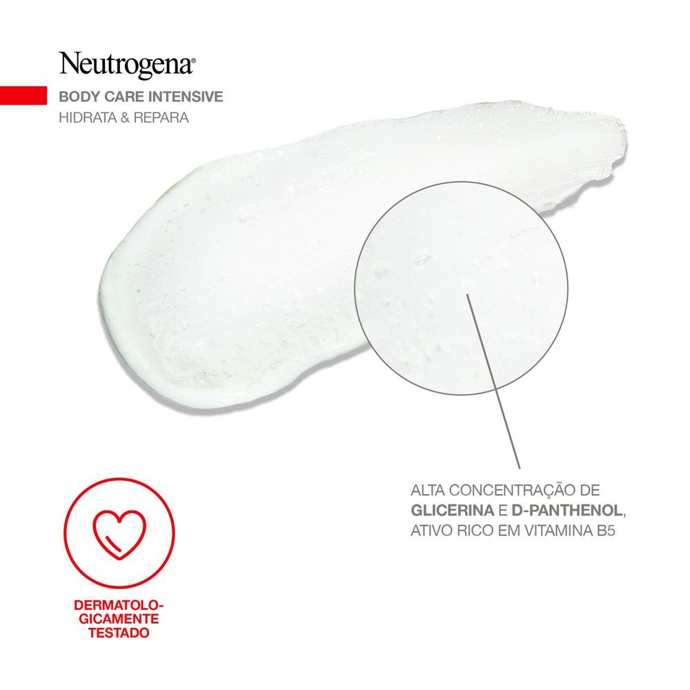 Loção Corporal Neutrogena Body Care Intensive Hidrata e Repara 200ml — imagem 3 | Drogaria Taveira