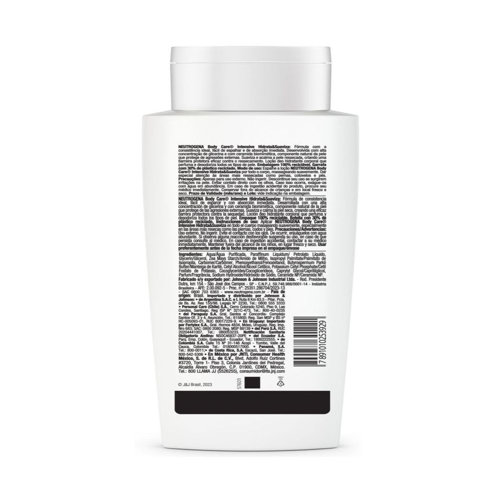 Loção Corporal Neutrogena Body Care Intensive Hidrata e Suaviza 200ml — imagem 2 | Drogaria Taveira