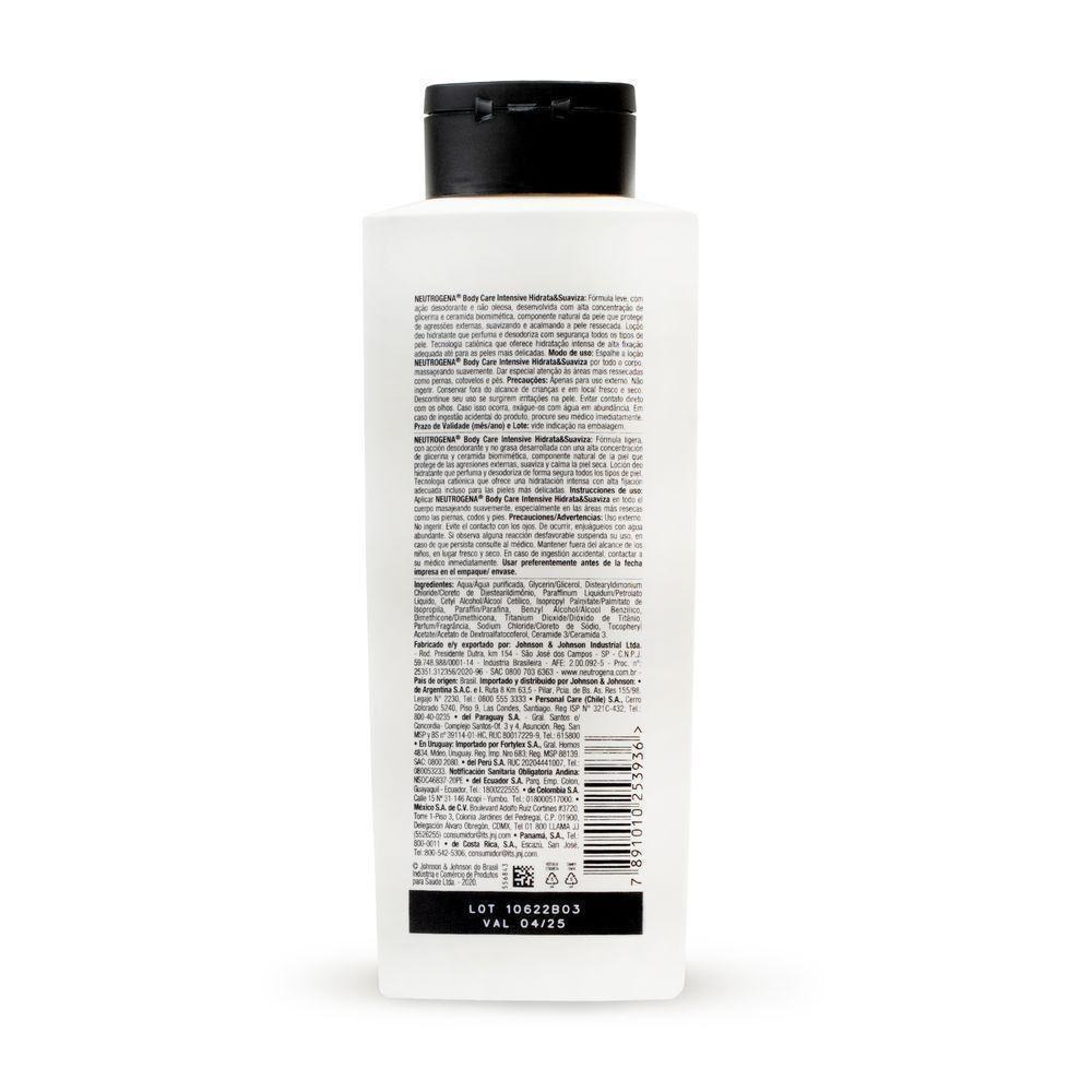 Loção Corporal Neutrogena Body Care Intensive Hidrata e Suaviza com Ceramidas 400ml — imagem 3 | Drogaria Taveira