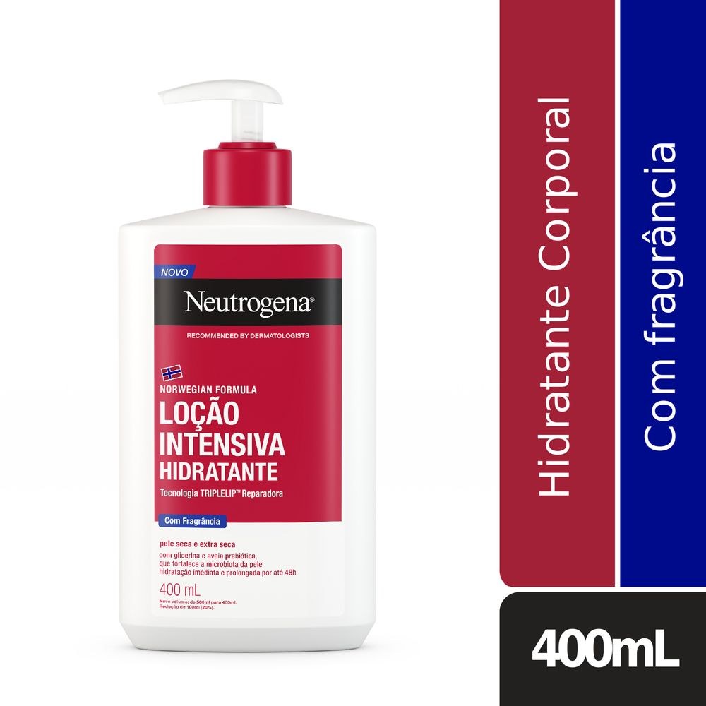 Loção Corporal Neutrogena Norwegian Formula Intensiva com Fragrância 400ml — imagem 3 | Drogaria Taveira