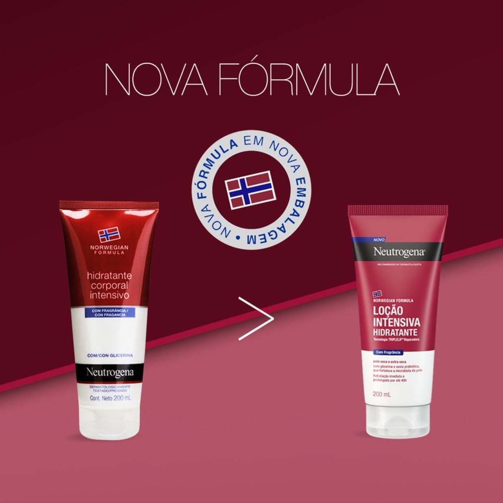 Loção Corporal Neutrogena Norwegian Hidratante Intensiva com Fragrância 200ml — imagem 3 | Drogaria Taveira