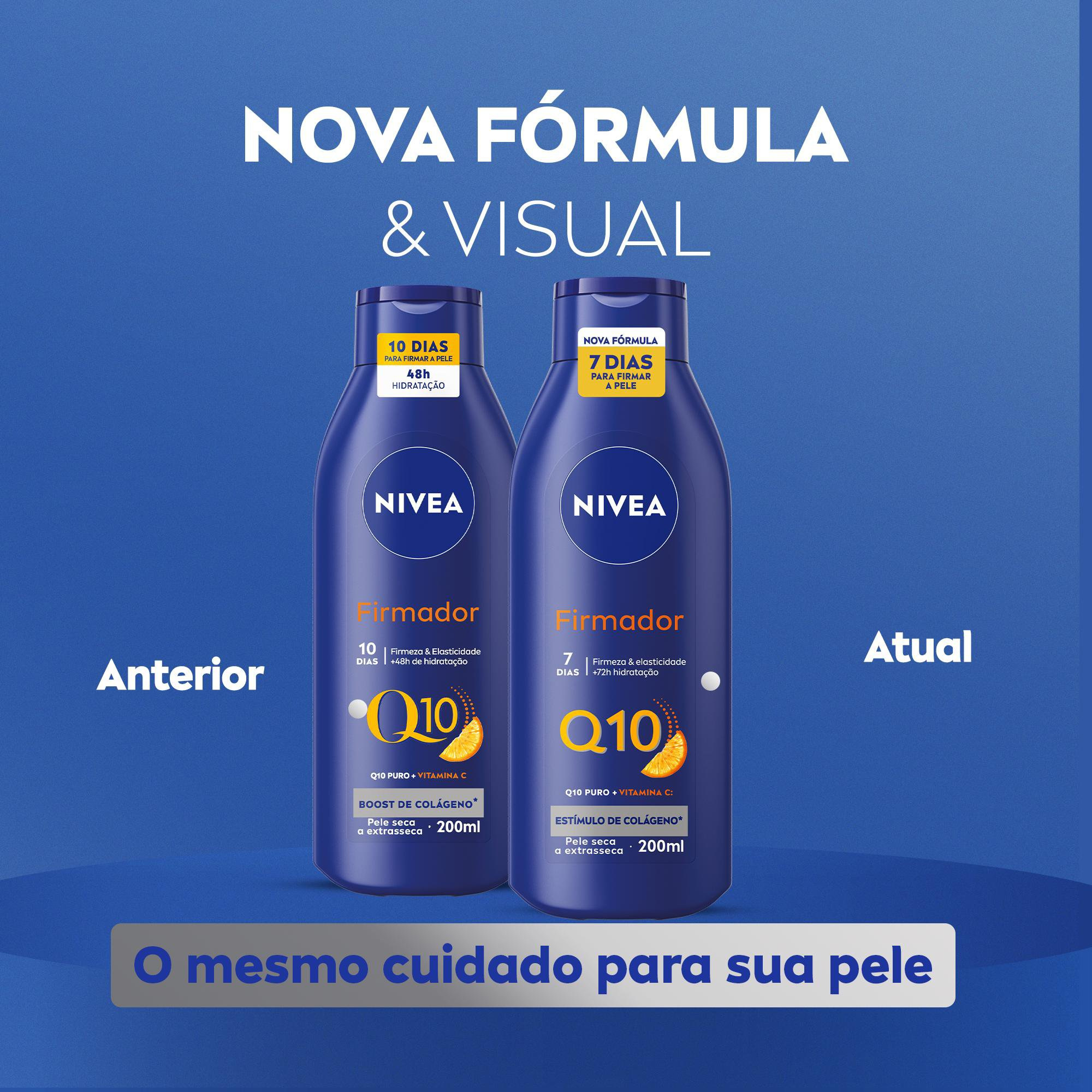 Loção Corporal Nivea Q10 Firmadora com Vitamina C Pele Seca 400ml — imagem 4 | Drogaria Taveira