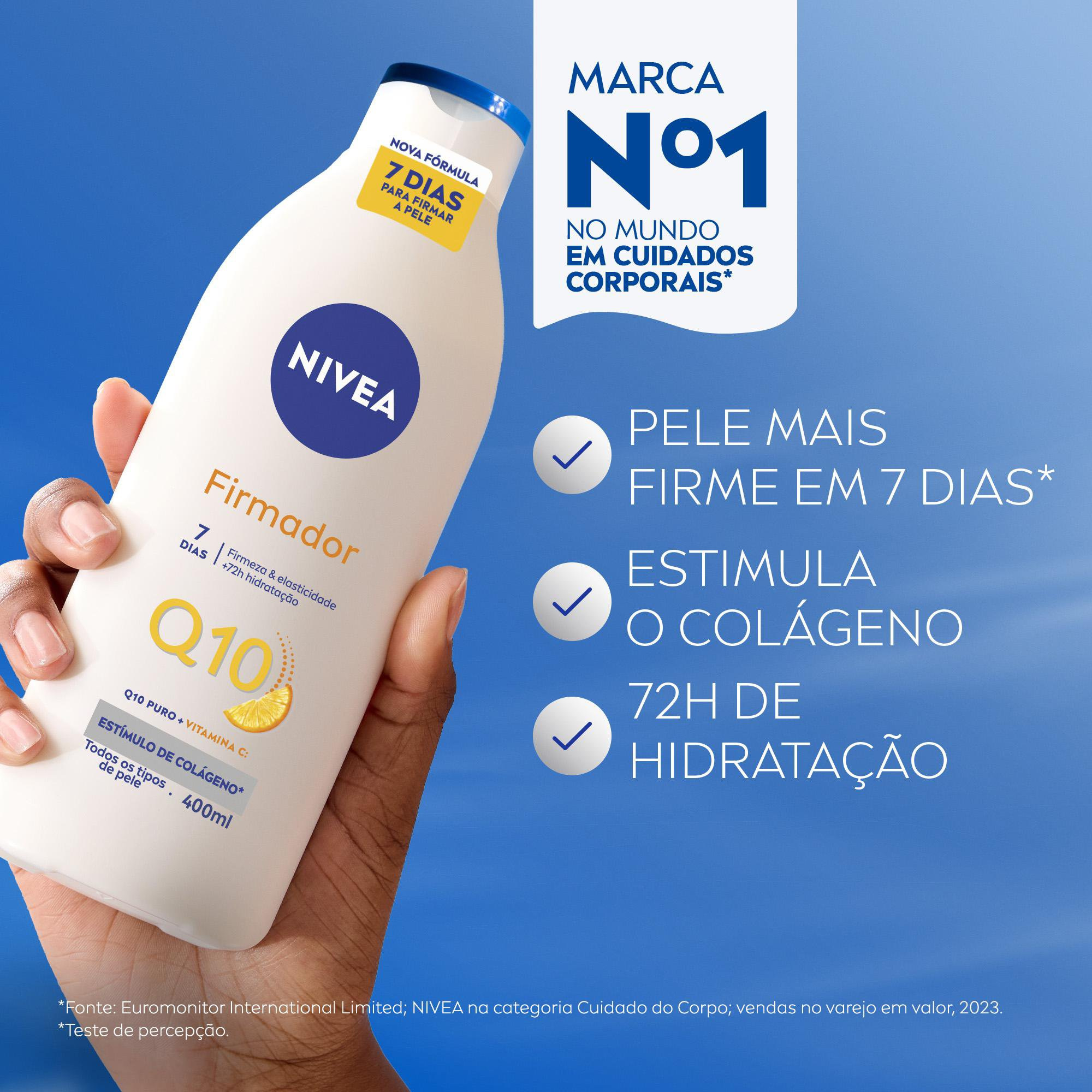 Loção Corporal Nivea Q10 + Vitamina C Firmadora 400ml — imagem 2 | Drogaria Taveira