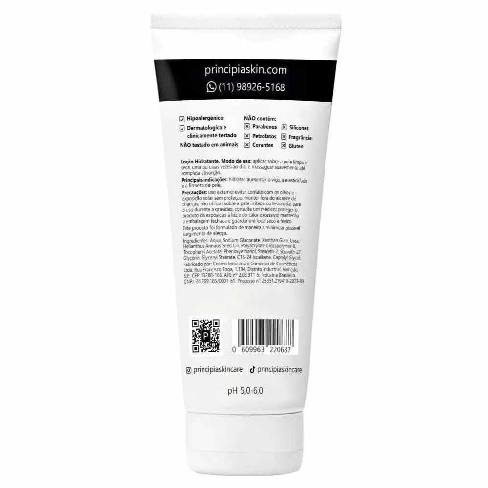Loção Corporal Principia LH-01 Hidratante com Ureia 10% 200ml — imagem 2 | Drogaria Taveira