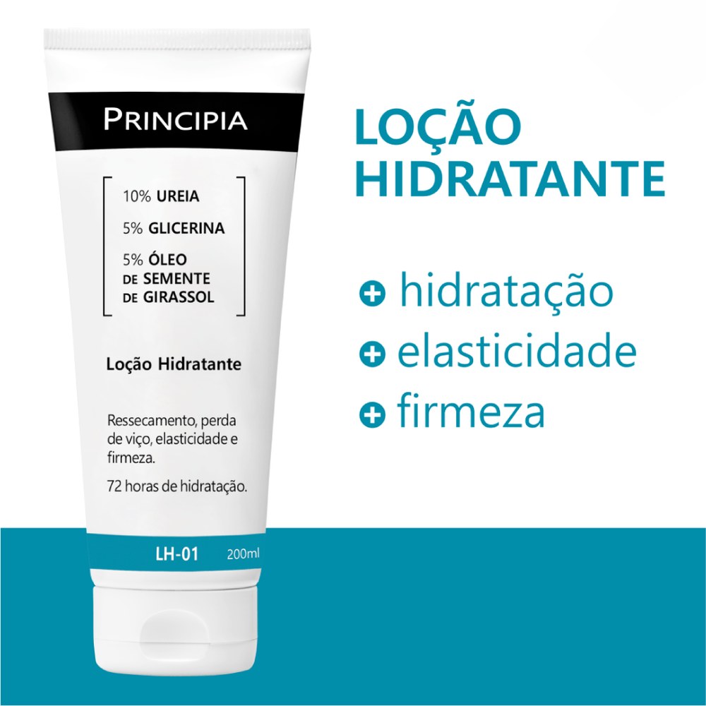 Loção Corporal Principia LH-01 Hidratante com Ureia 10% 200ml — imagem 3 | Drogaria Taveira