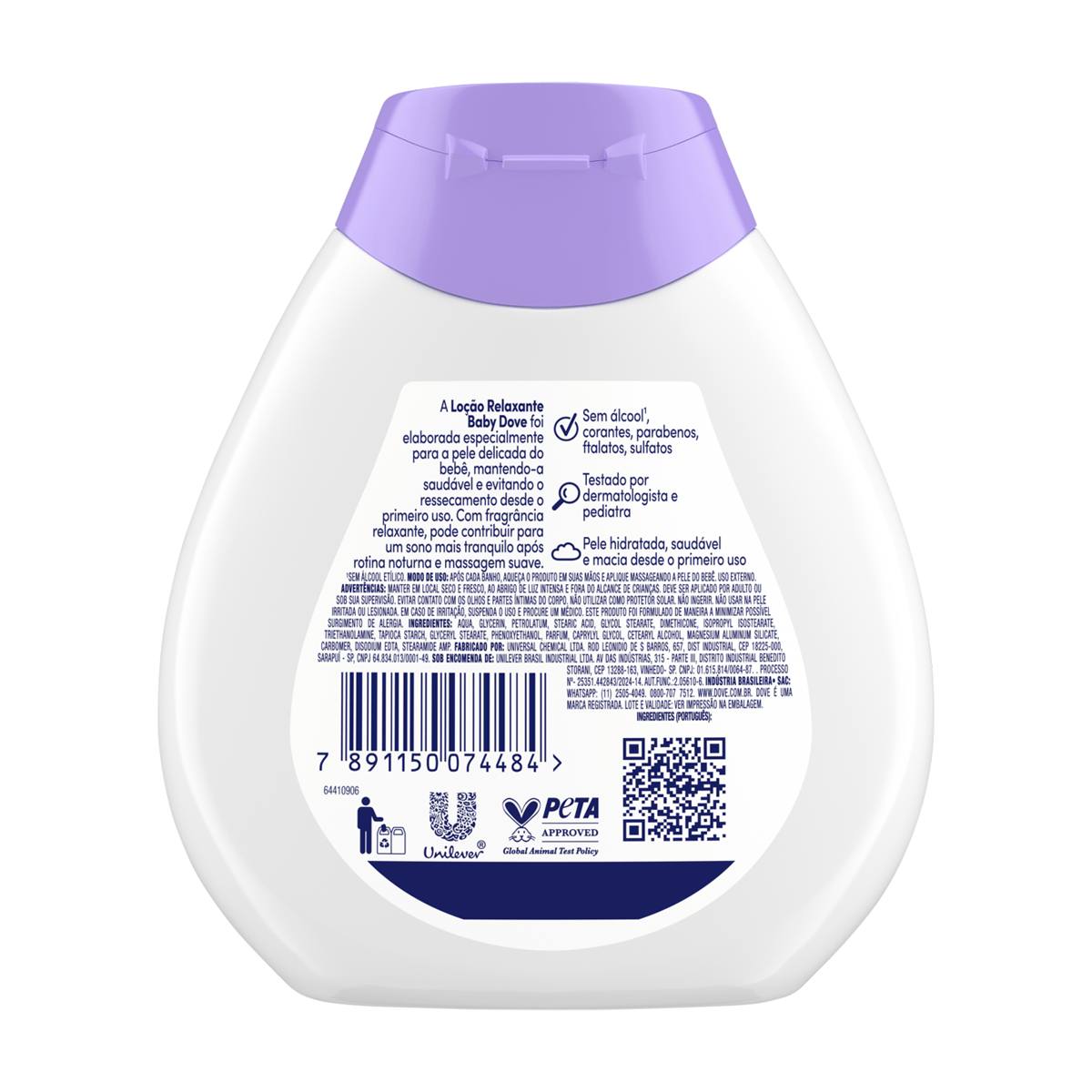 Loção Hidratante Infantil Baby Dove Hora de Dormir Bebê Hidratação Relaxante 200ml — imagem 2 | Drogaria Taveira