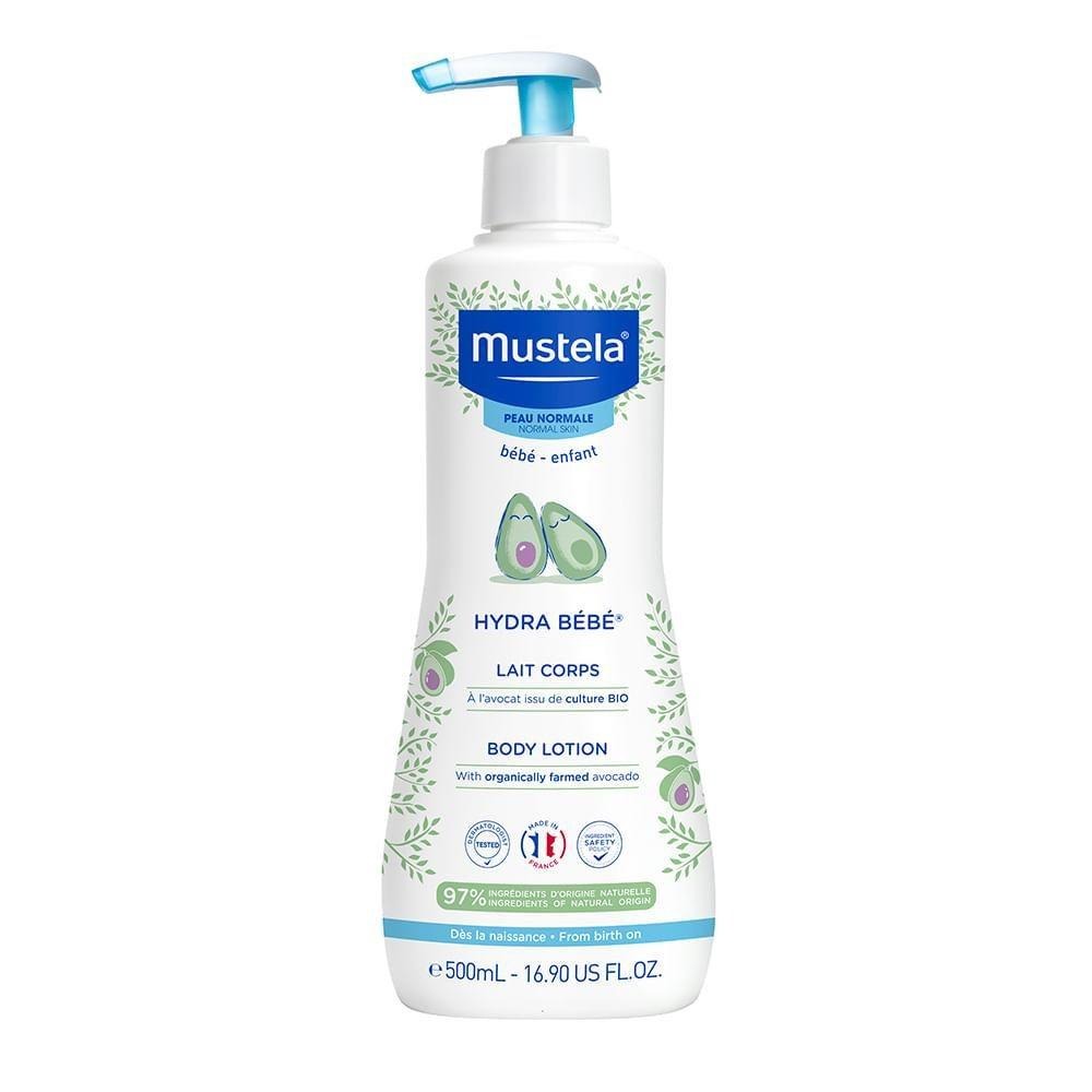 Loção Hidratante Mustela Hydra Bébé Bebê Pele Normal 500ml — Mustela | Drogaria Taveira