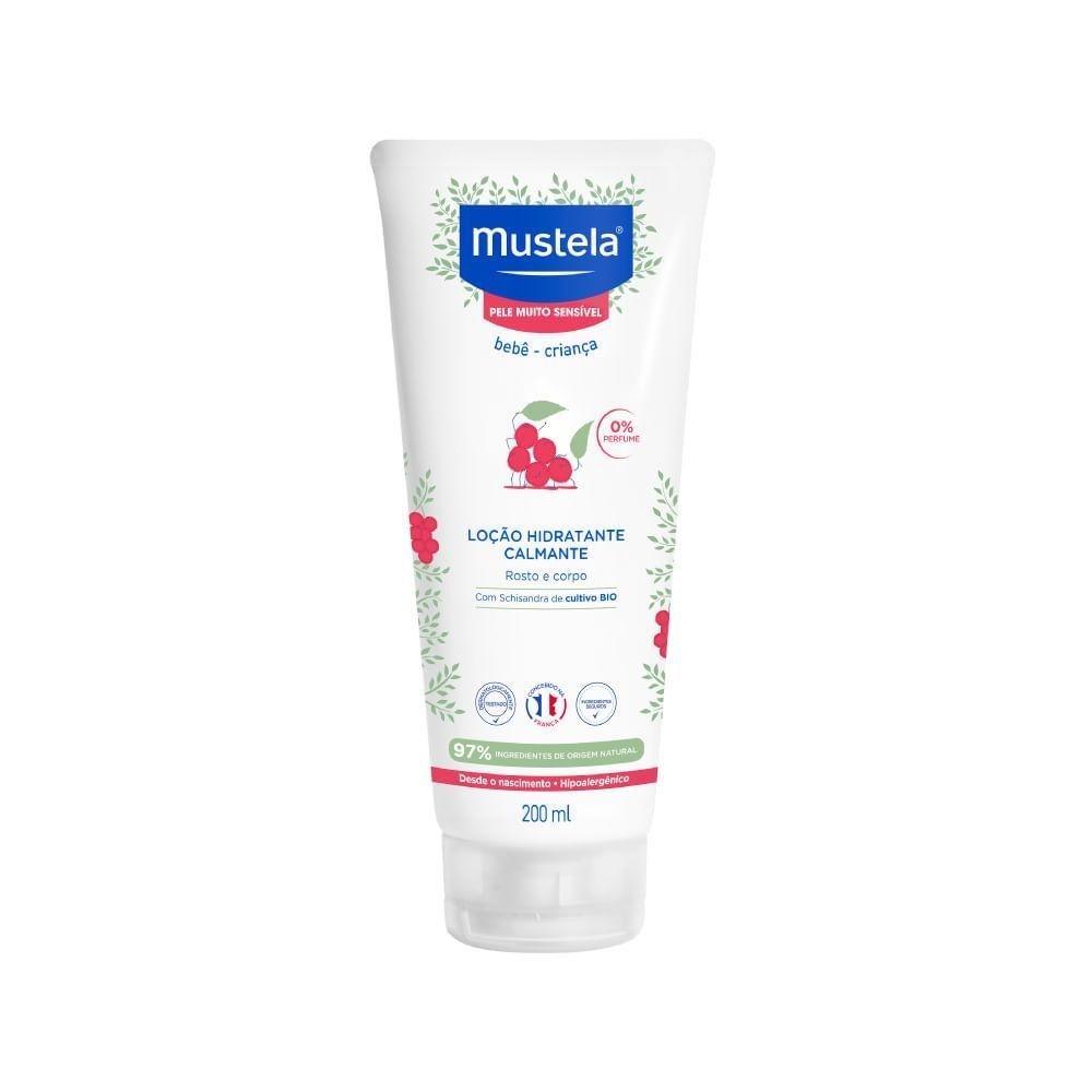 Loção Hidratante Mustela Pele Muito Sensível Bebê Calmante Sem Perfume 200ml — Mustela | Drogaria Taveira