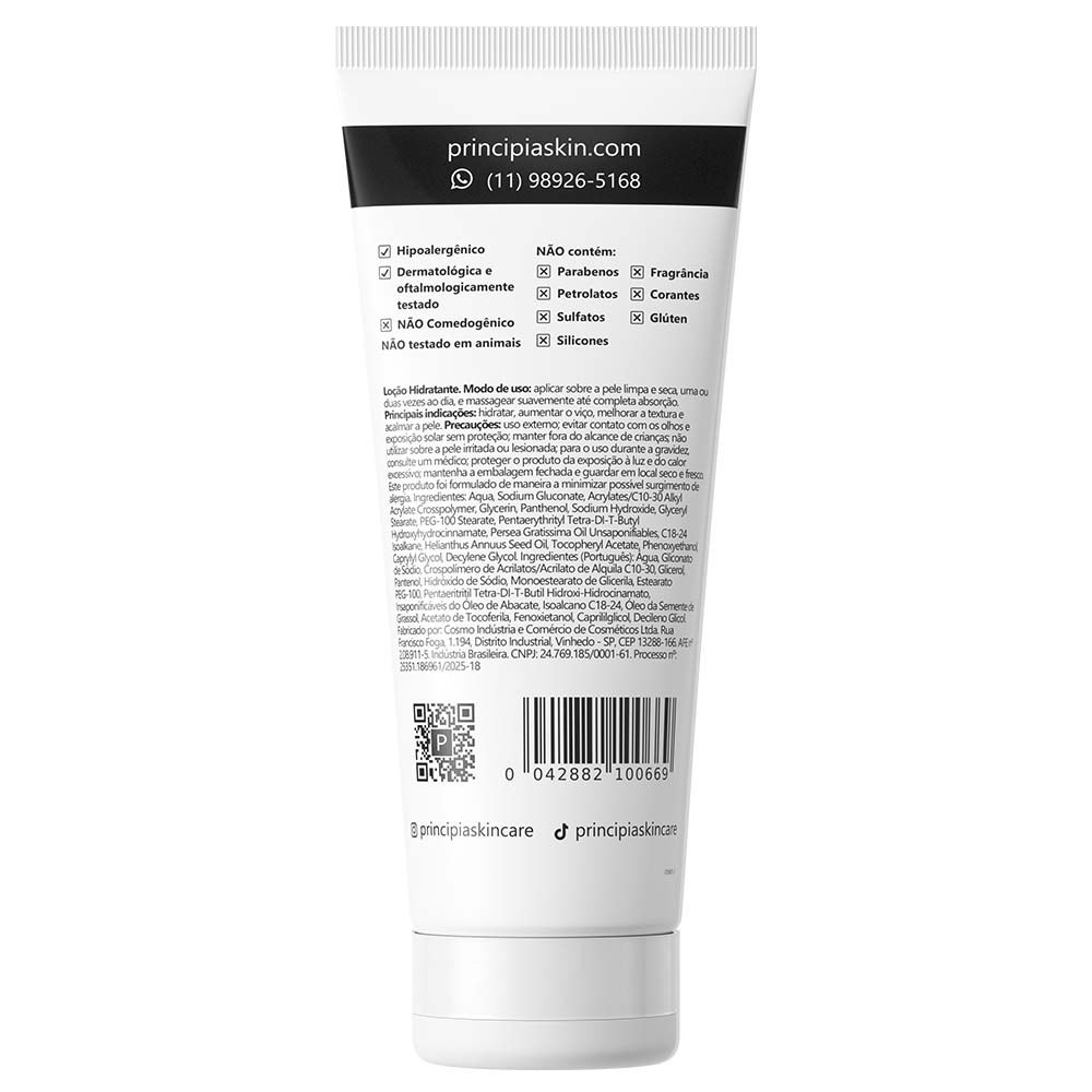 Loção Hidratante Principia Lh 02 200ml — imagem 2 | Drogaria Taveira