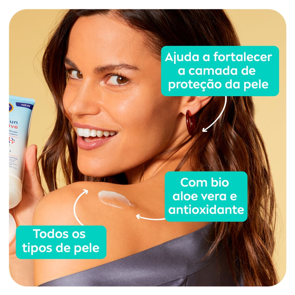 Loção Pós-Sol Nivea Sun Reparadora Aloe Vera Gel 175ml — imagem 4 | Drogaria Taveira