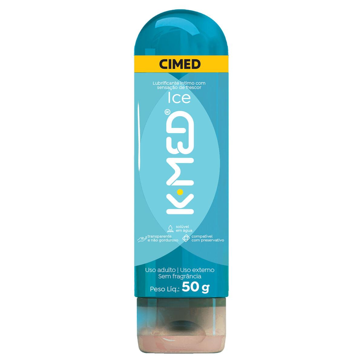 Lubrificante Íntimo K-Med Ice 50g — K-Med | Drogaria Taveira