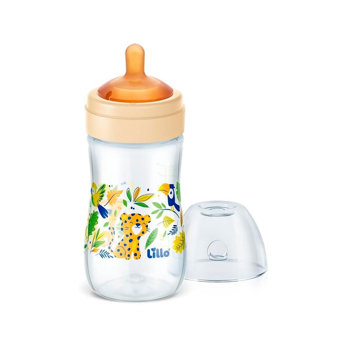 Mamadeira Lillo Super Evolution Látex Bico Redondo Recém-Nascido Anticólica Antivazamento 300ml 1 Unidade — imagem 3 | Drogaria Taveira