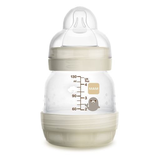 Mamadeira MAM Easy Start Anticólica Recém-Nascido Transparente 130ml 1 Unidade — imagem 2 | Drogaria Taveira